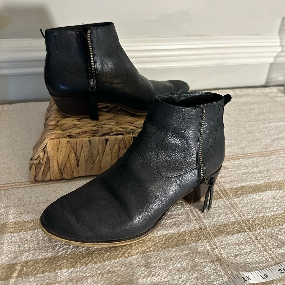Lucky Brand Black Basel Bootie - Size 7.5M